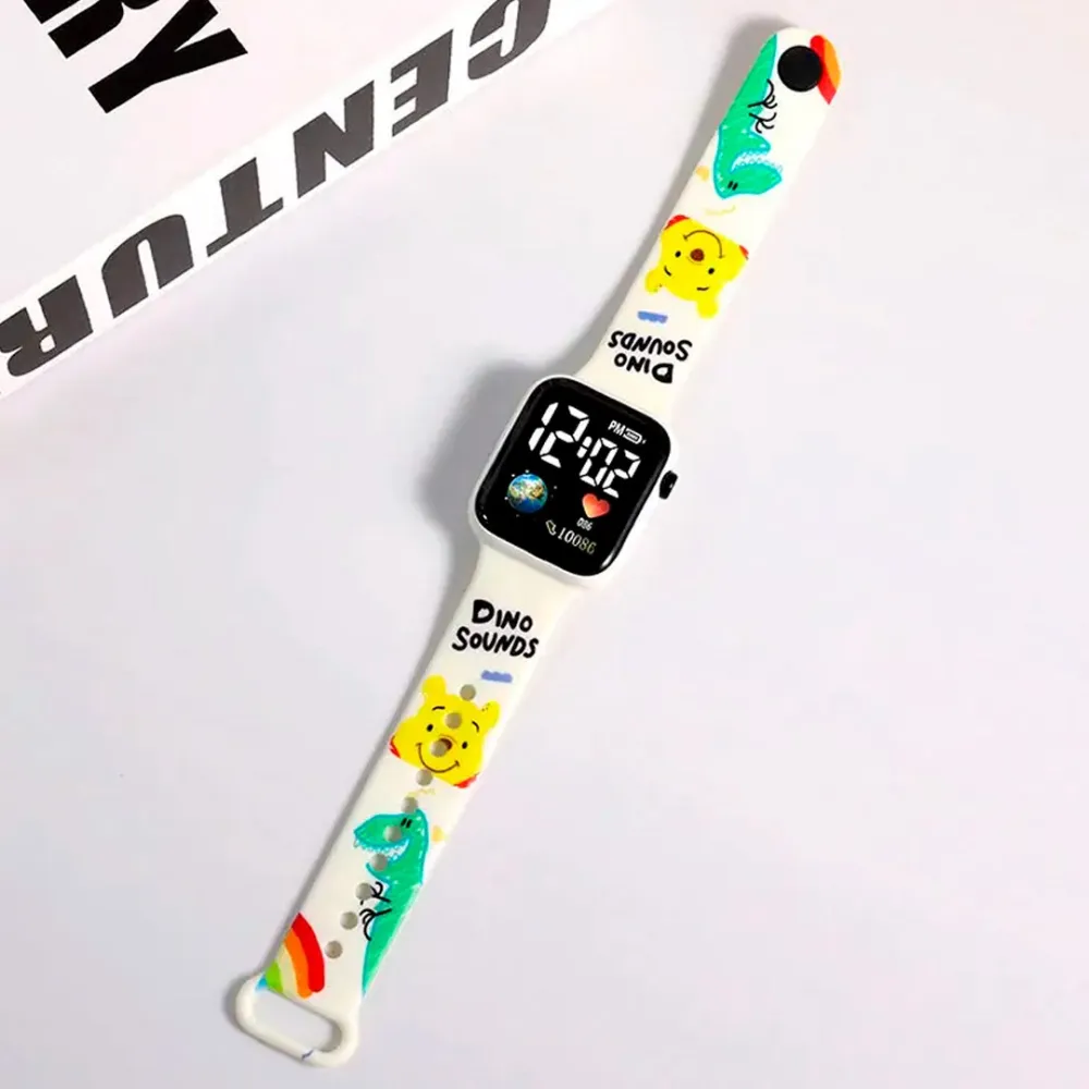Cartoon Printed Digital Watch