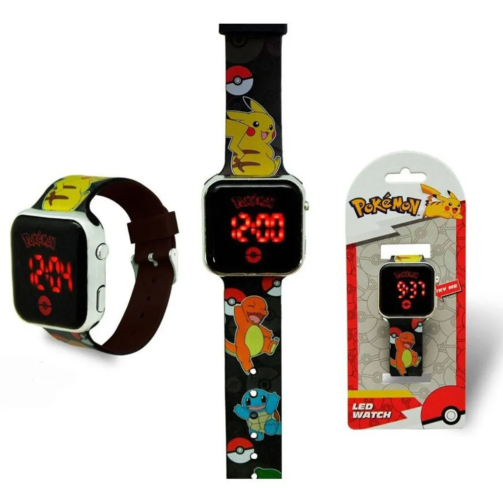 Kids Digital Pokémon Clock