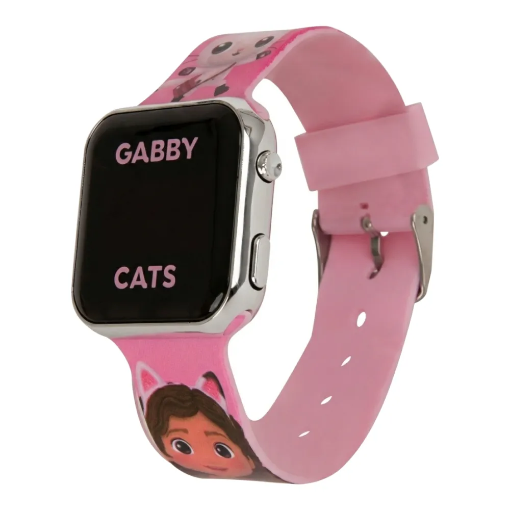 Kids Digital Clock Gabbys Dollhouse