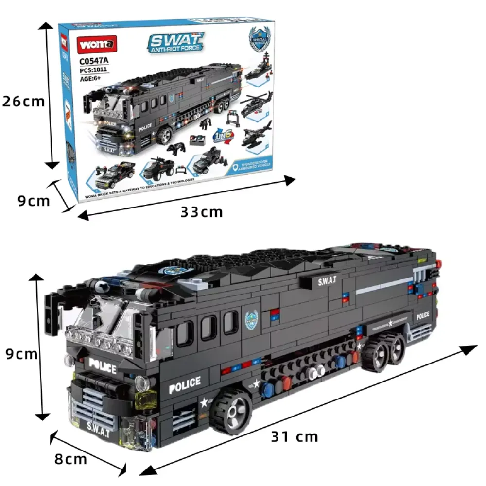 SWAT Police Cars Set