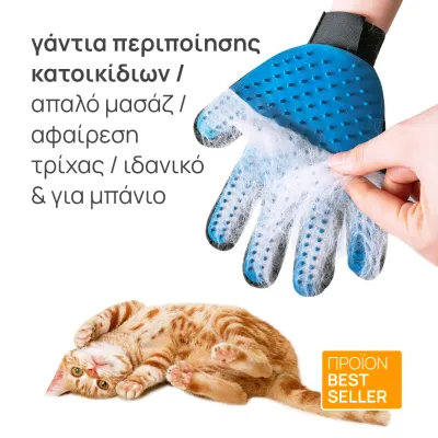 Γάντι καθαρισμού περιποίησης κατοικίδιων