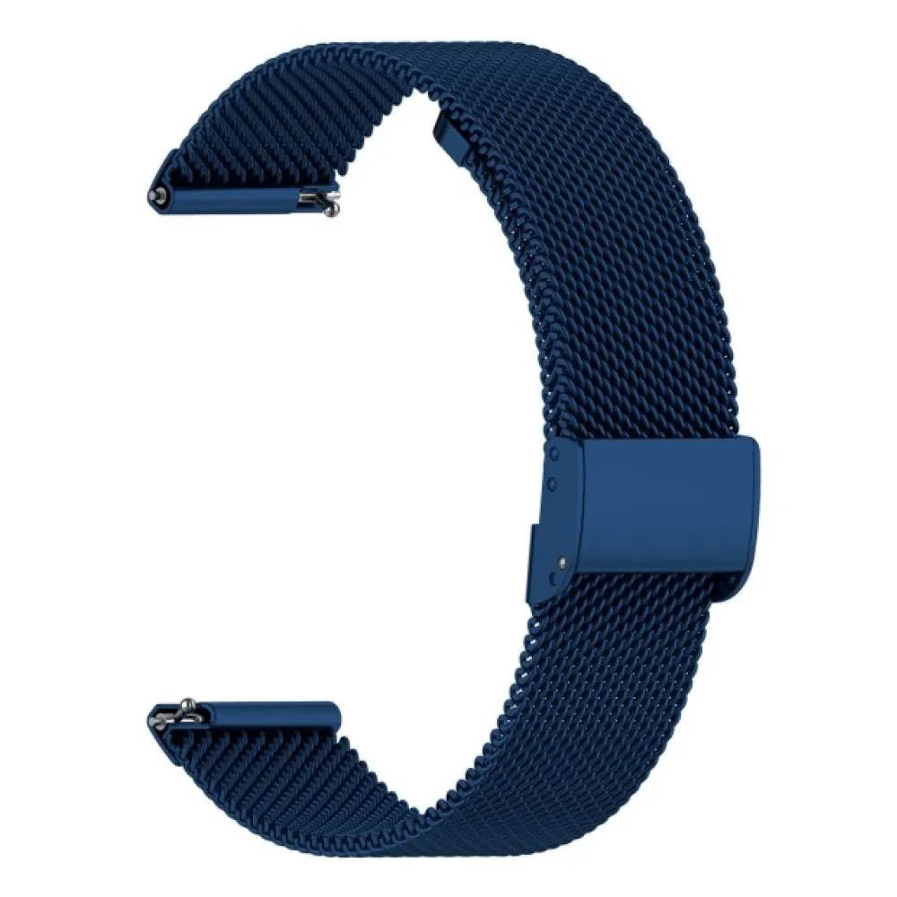 metallic strap with magnetic clasp 22mm