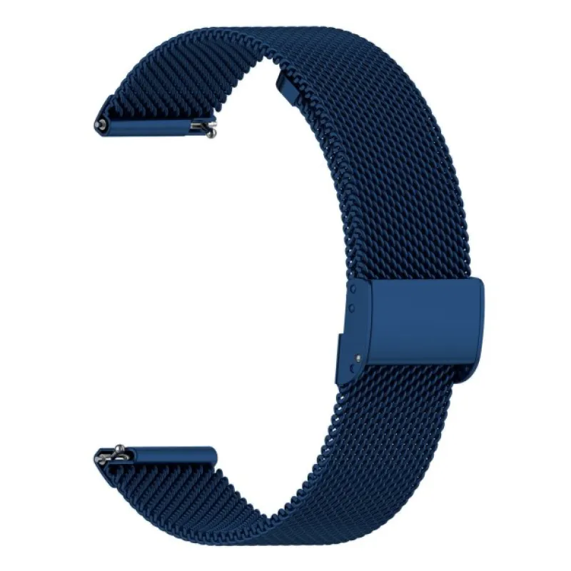 metallic strap with magnetic clasp 22mm